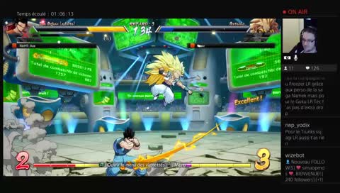 soirée sur fighterz tous ensemble!!! j'essaierai de pas rager ^^