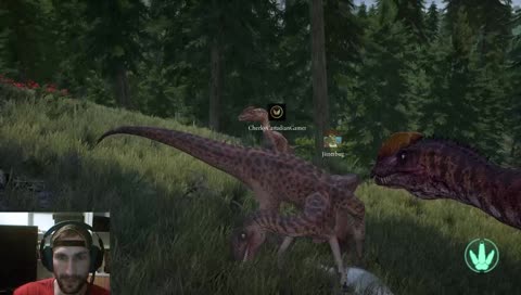 Random dino! Giga scare