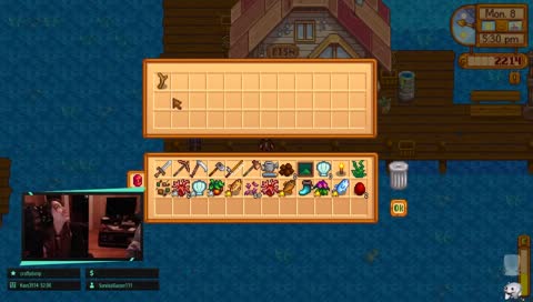 A lil farm & chill (first new pc stream)