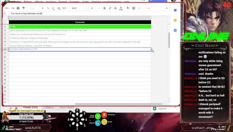 [FR/EN] KILIK's Frame Data and Combos Optimization