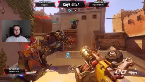 Overwatch with King Julian 