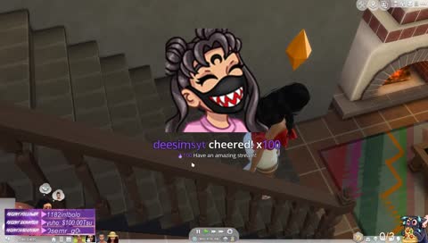 SIMS 4 GET FAMOUS IN 15 DAYS *INTERNALLY SCREAMING* | !CAM  #CrazyVibes #Positive 