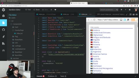 React + CSS + GraphQL, vem papear!