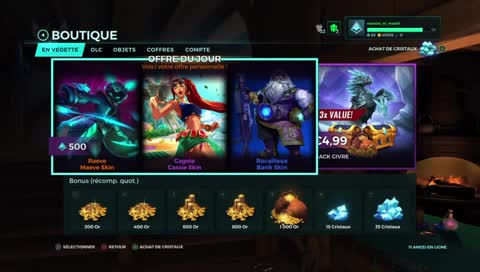 Solo detente sur paladins