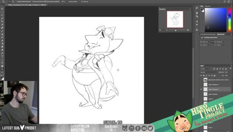 Zelda Hero Tingle concepting + Grunkle Stan + random sketches!