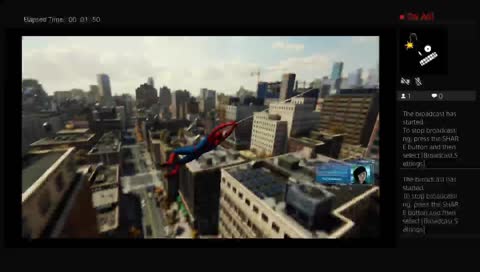 Spiderman clean gameplay