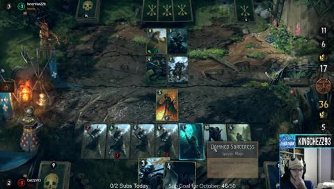 (TLG) King of Gwent Open Beta - Playing some HC gwent