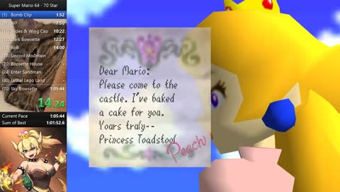 [emu] 70 star runs for sub 1:09