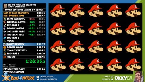 [FR/EN] Paper Mario : TTYD Any% PAL Speedrun avec Oxxyga !