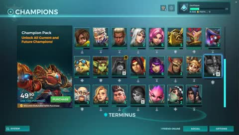 Voltando a jogar paladins MD10