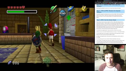 Majora's Mask - Normal Player - enjoying the journey :) N64 - Texture pack by Nerrel