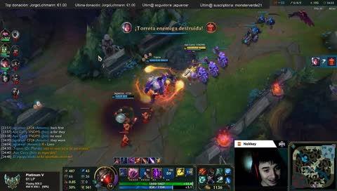 [ESP] YA TENGO EL AFILIADO CHAVALES | ADC PLATINO V Road to Diamond -10 días ajaj | !elo !rulo !pikachito !kaste !youtube !playlist !clips