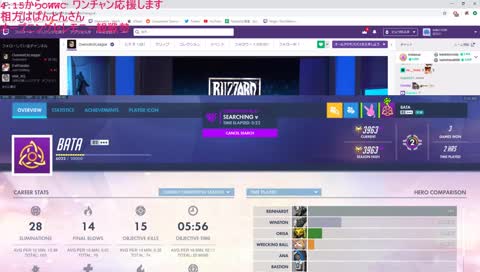 オープニングセレモニー観戦勢