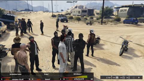 [GTA RP] [720p]  ADASTRA V2 : Packo le gitan s'enjaille sur adastra avec la famille  ! 