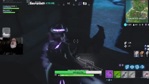 Cranky Gamers stream Chat and some Fortnite 