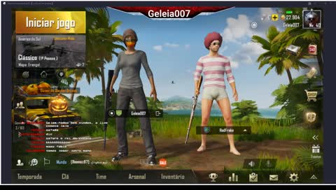 Primeira Live Pubg Mobile Valendo