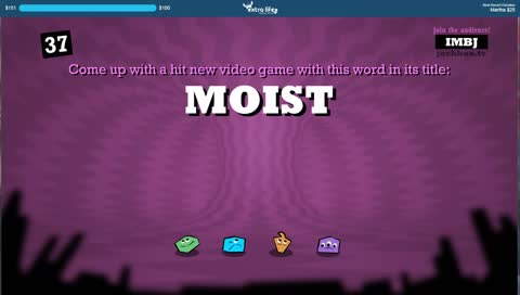 Jackbox 5 for Extra Life - https://www.extra-life.org/index.cfm?fuseaction=donorDrive.participant&participantID=322482
