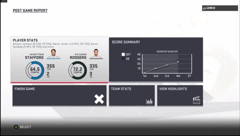 AGS Season 2, Week One | Lions vs Packers