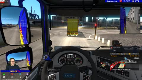 🔴 Konwojem po europie Euro Truck Simulator 2 PL LIVE #09