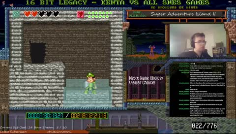 16-bit Legacy | Kenta vs All SNES Games: Super Adventure Island II [Day 2]