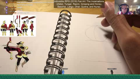 Video Game Fan Art (Indivisible RPG (2019)): The Incarnations.