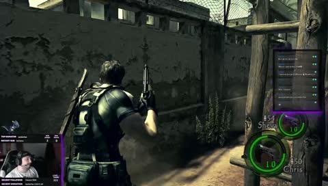 [QC/FR] Horror Friday, Resident Evil 5 avec Pamplemoustache  ((50coins/10min)x4 for subs) !SFX !store !giveaway !freesub