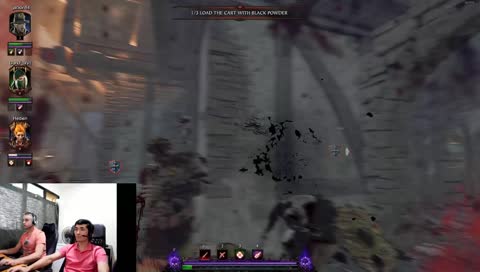 Playing Warhammer Vermintide 2 with friend