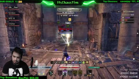 !drop GOOD MORNING 😈i play eso😈