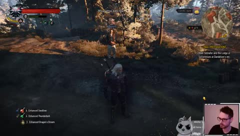 🐺 Witcher 3 Death March [Blind playthrough]