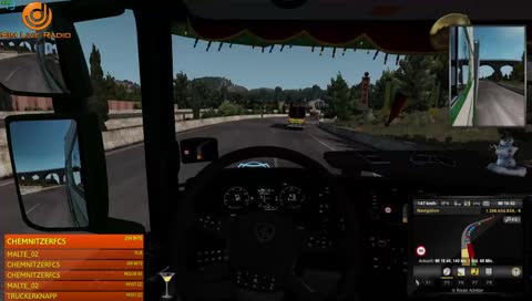 (GER) #SimLiveRadio & Rock Antenne Connvoy Eu3