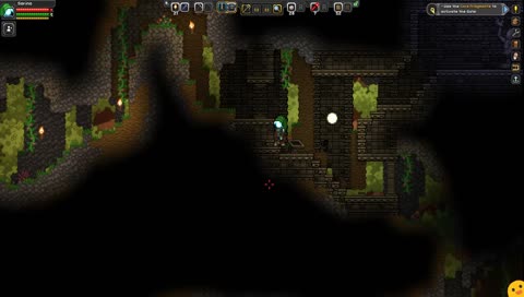 starbound - achiv hunt, moded with frackin unvierse and races
