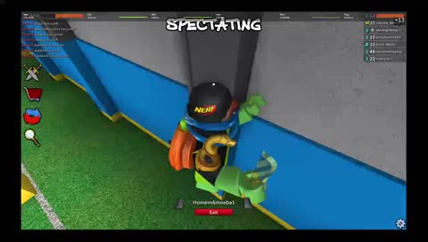 playing with my friends