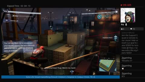 Game Day Extra Life Spiderstream, new DLC