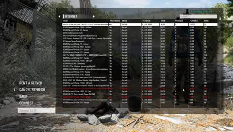 Server (Ger), выживаем в соло