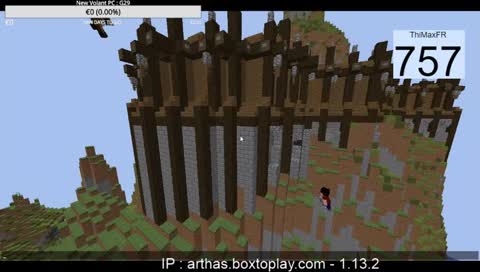 Build รฉnorme sur Minecraft ! On recrute