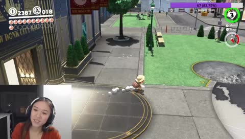 hello_mariko's streaming Super Mario Odyssey: Birthday streaming