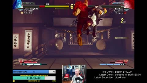 SFV matches w/ chat + ranked