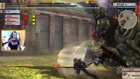 [BR] God Eater 2 Rage Burst PC STEAM - Mission Rank 4 em diante- Stream #13