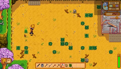 초회차 1년차 겨울 다끝나간다! 스타듀밸리!