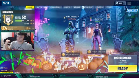 HEY, IM BACK!! FORTNITE TONIGHT!!!(new pc player)