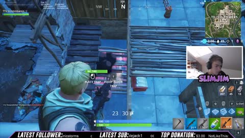 Having a Good Time Playing Fortnite