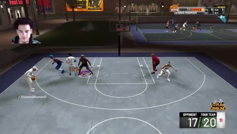 Road to PRO 2. Dennis Rodman build!. BIG BOARDS>.< PS4