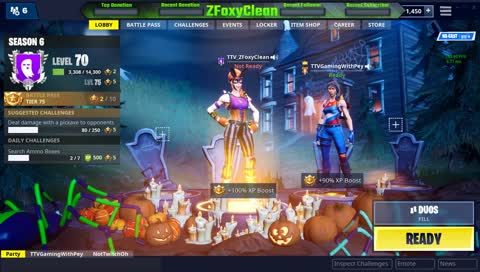 Tryharding some tryhards with GamingWithPey \\ Fortnite