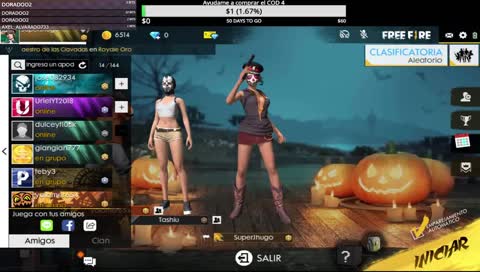 JUGUEMOS FREE FIRE | SUDAMERICA | !youtube !loots