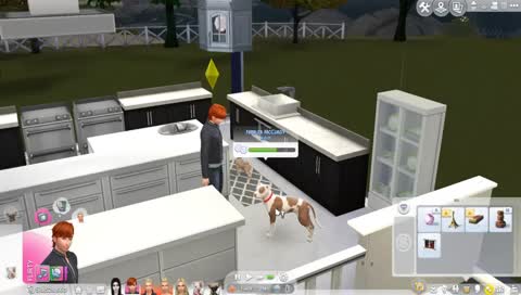 Blu messes with Sims