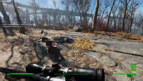 Выживание - без VATs,силовой брони,прицела,напарника.