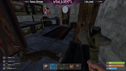 Playing Rusty, come chill!!! :D