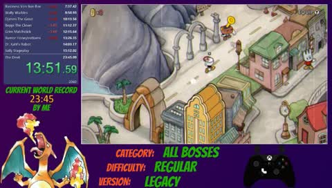 All Bosses Speedruns (Regular, Legacy) - World Record attempts