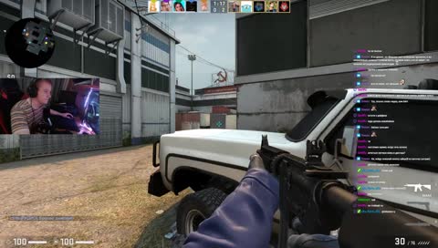 СЫН СИМПЛА ИГРАЕТ В CS:GO