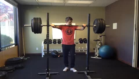 Broken finger paused backsquats